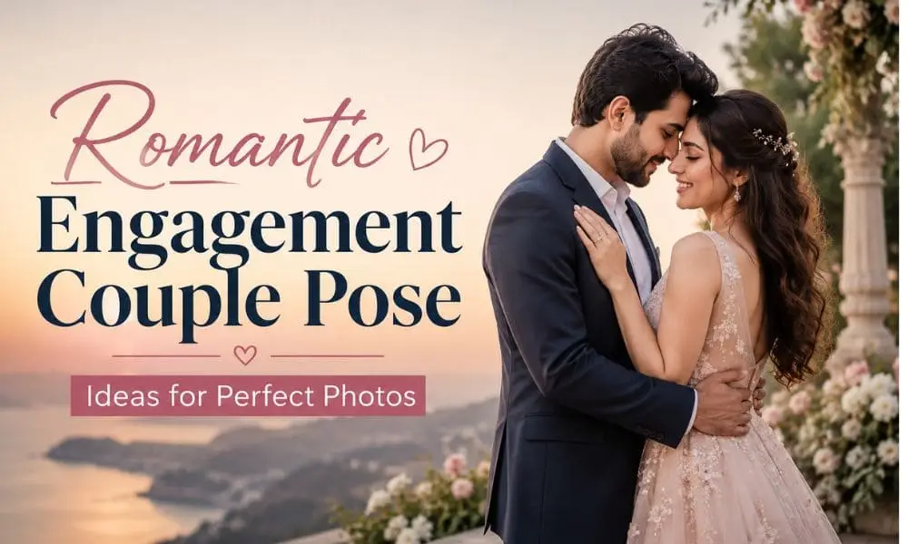 Romantic Engagement Couple Pose Ideas for Perfect Photos