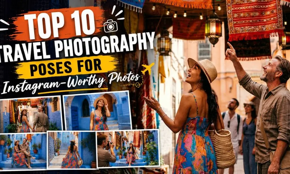 Top 10 Travel Photography Poses for Instagram-Worthy Photos