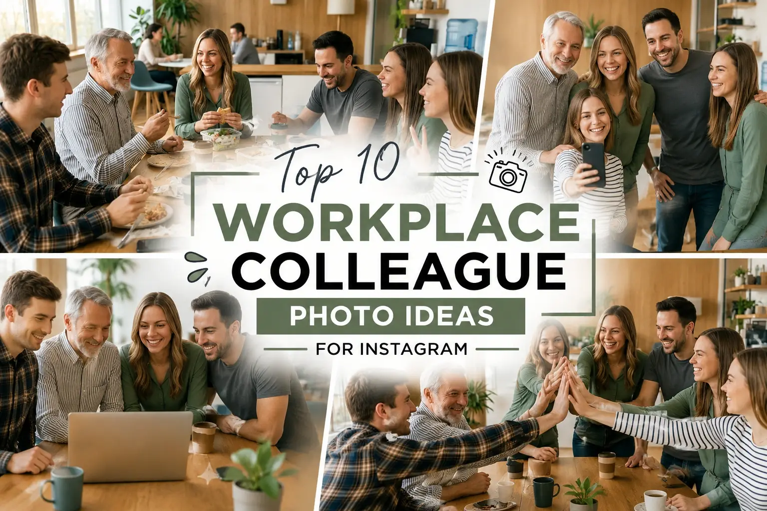 Top 10 Workplace Colleague Photo Ideas for Instagram