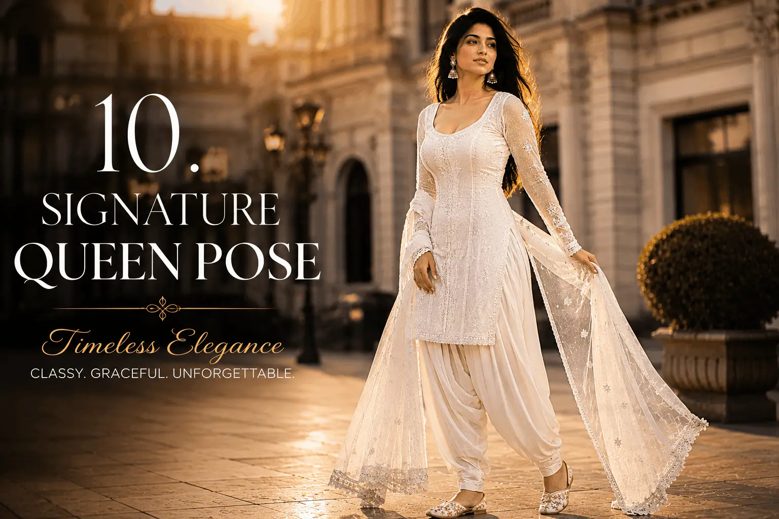 Top 10 Traditional Selfie Poses in Salwar Suit for Girls