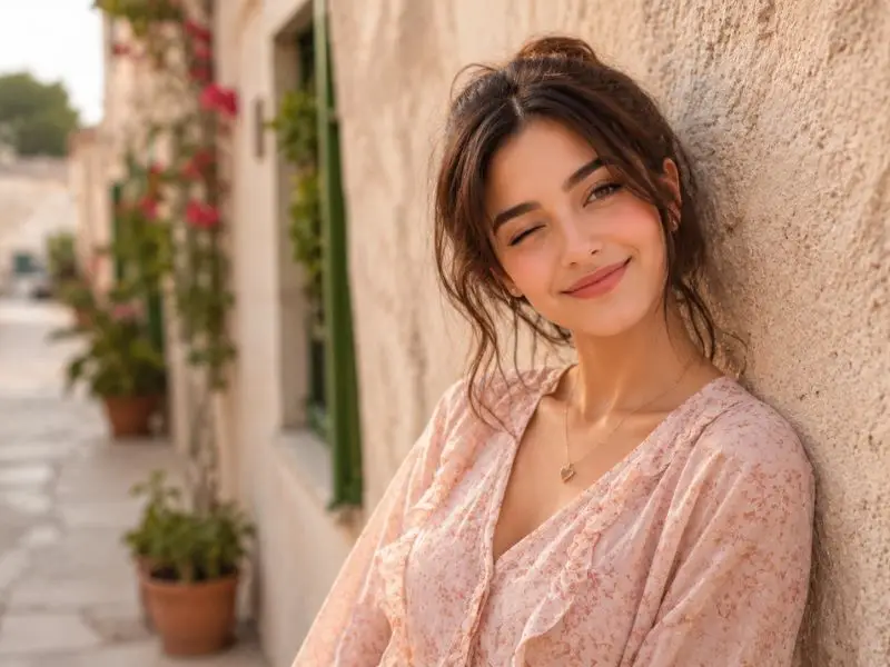 Leaning Against a Wall