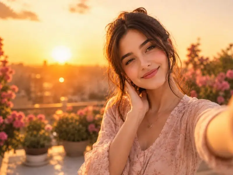 Golden Hour Glow Shot